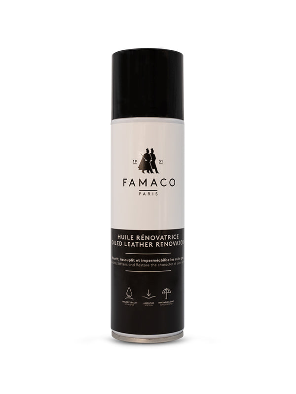 Famaco Aerosol Leather Renovating Oil Spray - 250ml